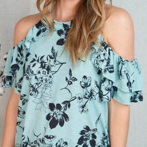 White Birch All Tangled Up Top (XL) - New